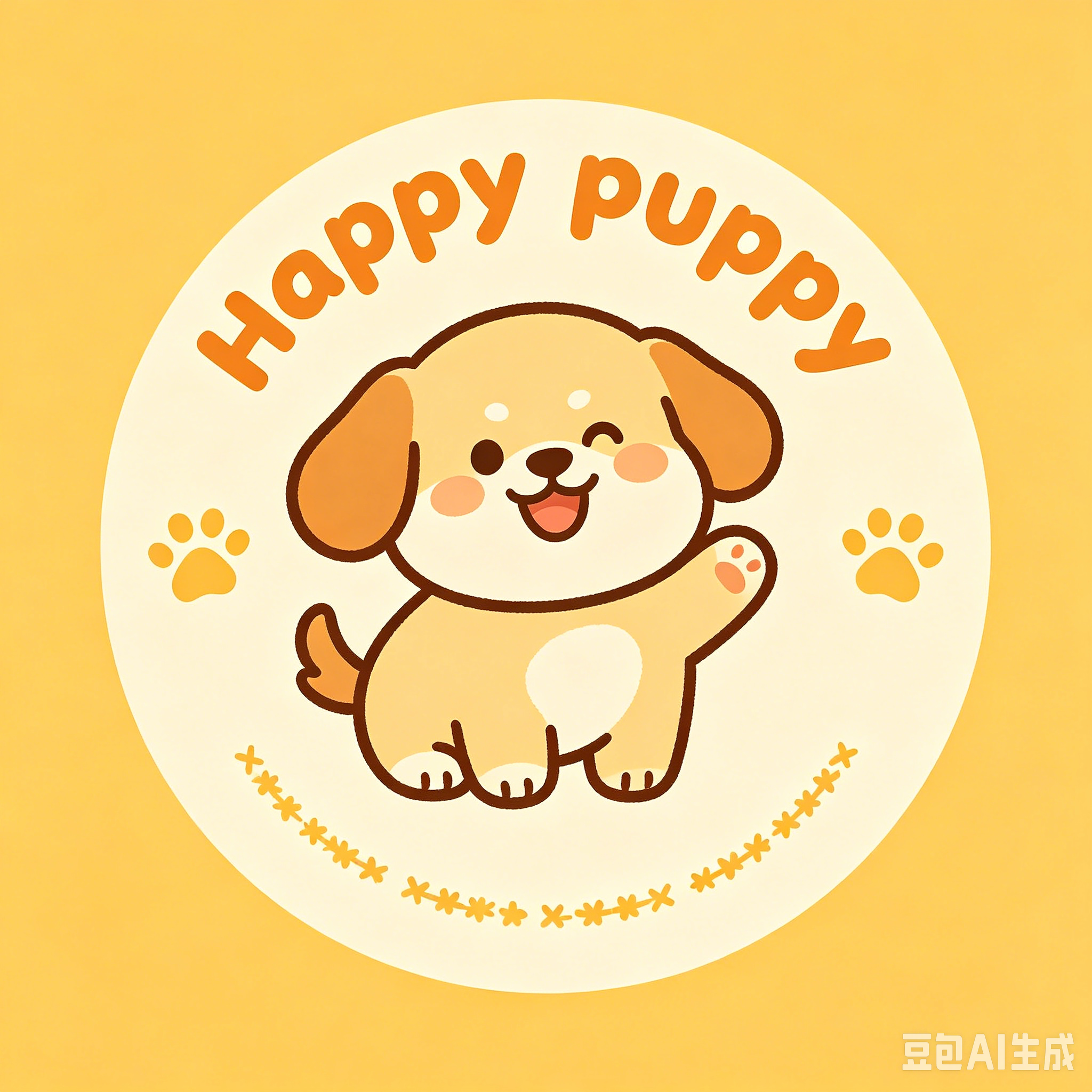 Happy Puppy Gift Card