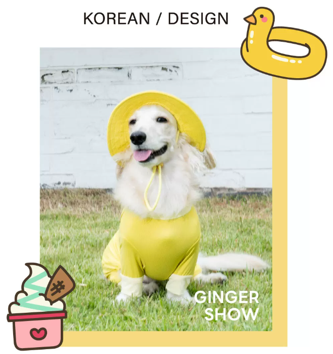 Dog Summer Cooling Jumpsuit, Breathable Four-Legged Outfit for Small Dogs