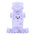 Dog Hooded Cooling Jumpsuit, Breathable Four-Legged Summer Outfit for Small Dogs