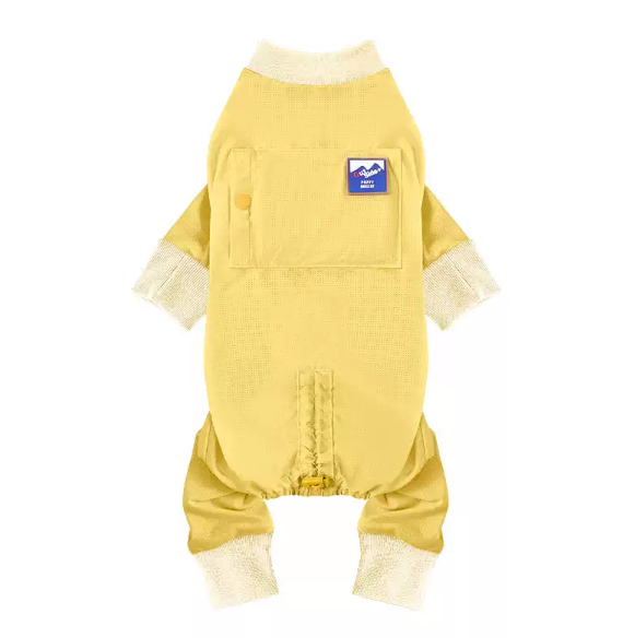 Dog Summer Cooling Jumpsuit, Breathable Four-Legged Outfit for Small Dogs
