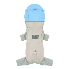 Dog Summer Cooling Harness Jumpsuit, Full-Coverage UV Protection Outfit for Outdoor
