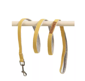 Breathable Dog Leash, Lightweight Nylon Lead for Small & Medium Dogs Training