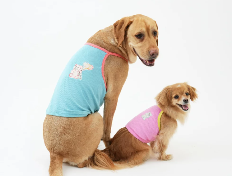Dog Summer Cooling T-Shirt, Breathable Sleeveless Tank Top for Small Dogs