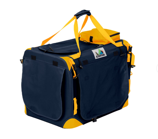 Foldable Dog Travel Tote Bag, Portable Multi-Purpose Carrier for Small Dogs Outdoor