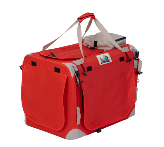 Foldable Dog Travel Tote Bag, Portable Multi-Purpose Carrier for Small Dogs Outdoor