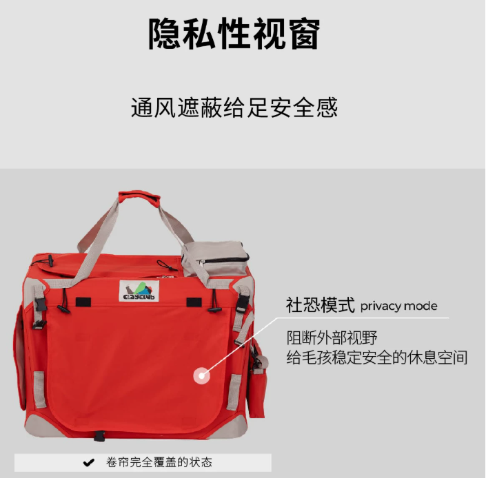 Foldable Dog Travel Tote Bag, Portable Multi-Purpose Carrier for Small Dogs Outdoor