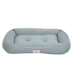 Ice Silk Cooling Dog Nest Bed, Breathable Summer Pet Bed for Small & Medium Dogs