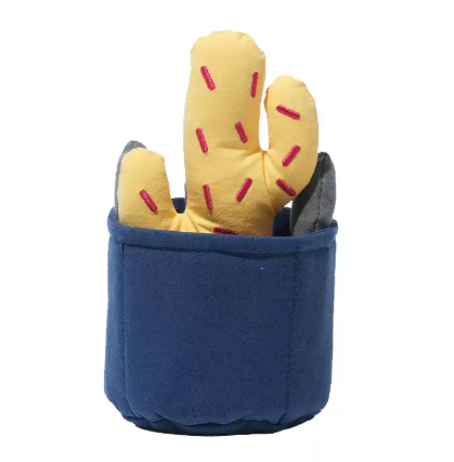 Cactus Crinkle & Snuffle Interactive Dog Toy