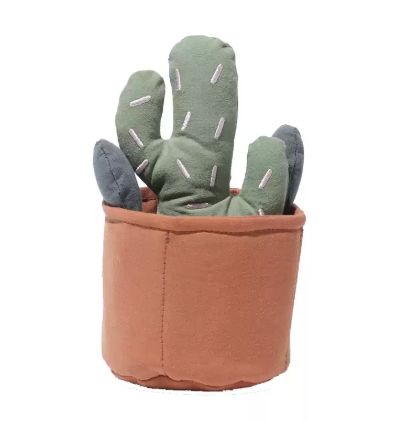 Cactus Crinkle & Snuffle Interactive Dog Toy