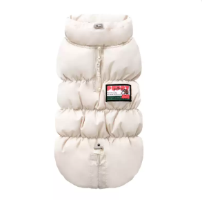Dog Cloud Insulated Vest, Thermal Reflective Winter Coat for Small/Medium Dogs