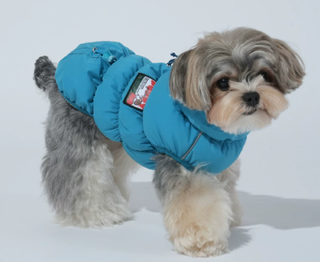 Dog Cloud Insulated Vest, Thermal Reflective Winter Coat for Small/Medium Dogs